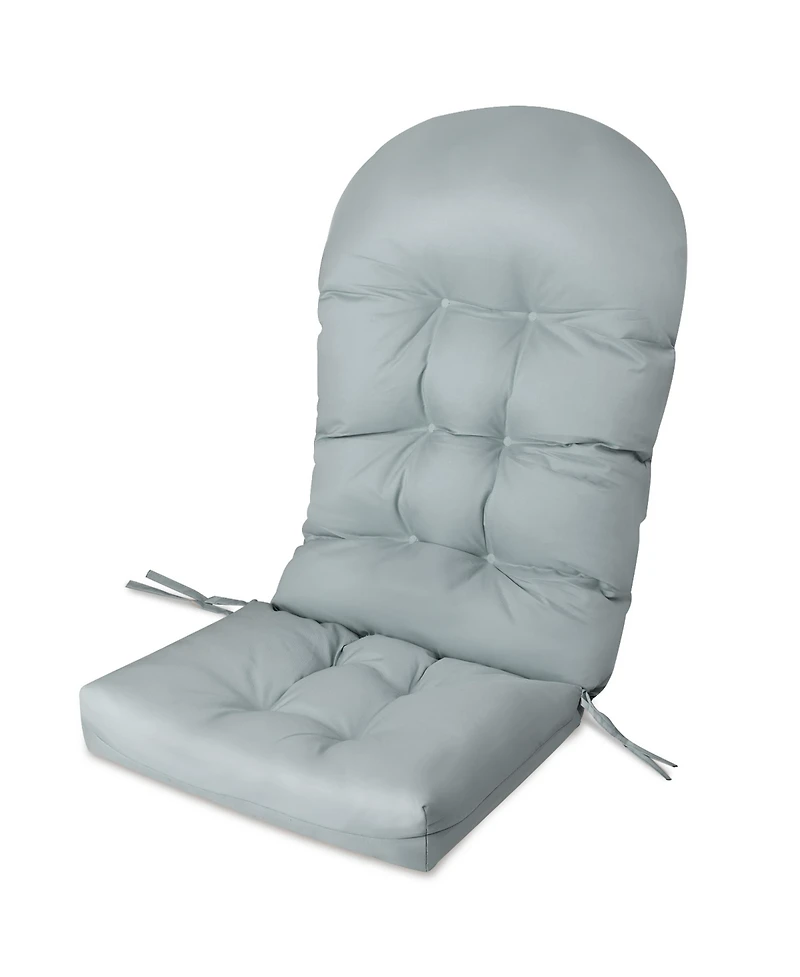 Patio Adirondack Chair Cushion High Back Fade Resistant 5'' Seat Pad Outdoor