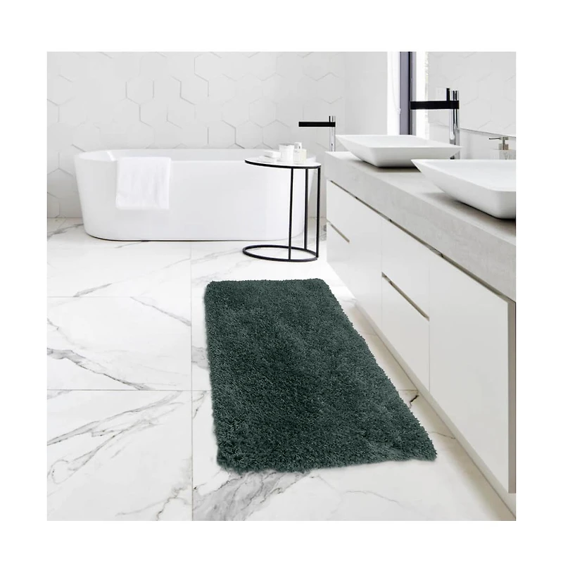 Ultra Soft Non Slip Shaggy Bath Rug - Medium 20"x32"