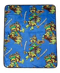Teenage Mutant Ninja Turtle Movie Mutant Mayhem Throw, 40" x 50"