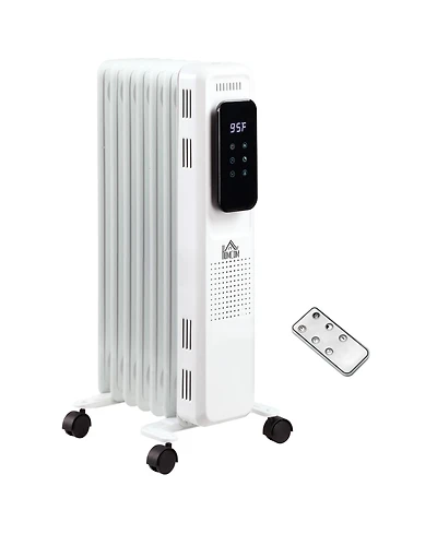 Homcom Ceramic Space Heater w/ Remote Control,