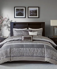 Madison Park Rhapsody Jacquard 7-Pc. Comforter Set, California King