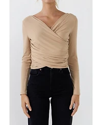 endless rose Women's Crossover Top