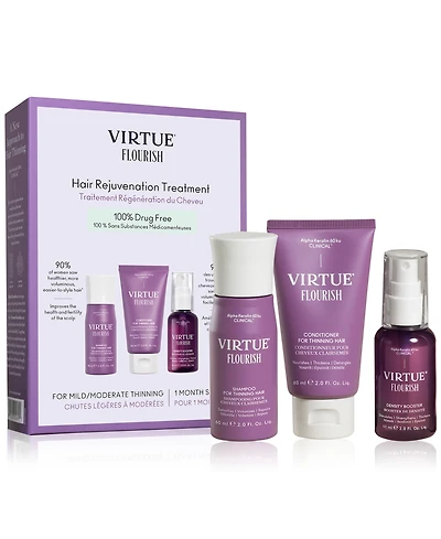 Virtue 3-Pc. Trial-Size Hair Rejuvenation Treatment Set
