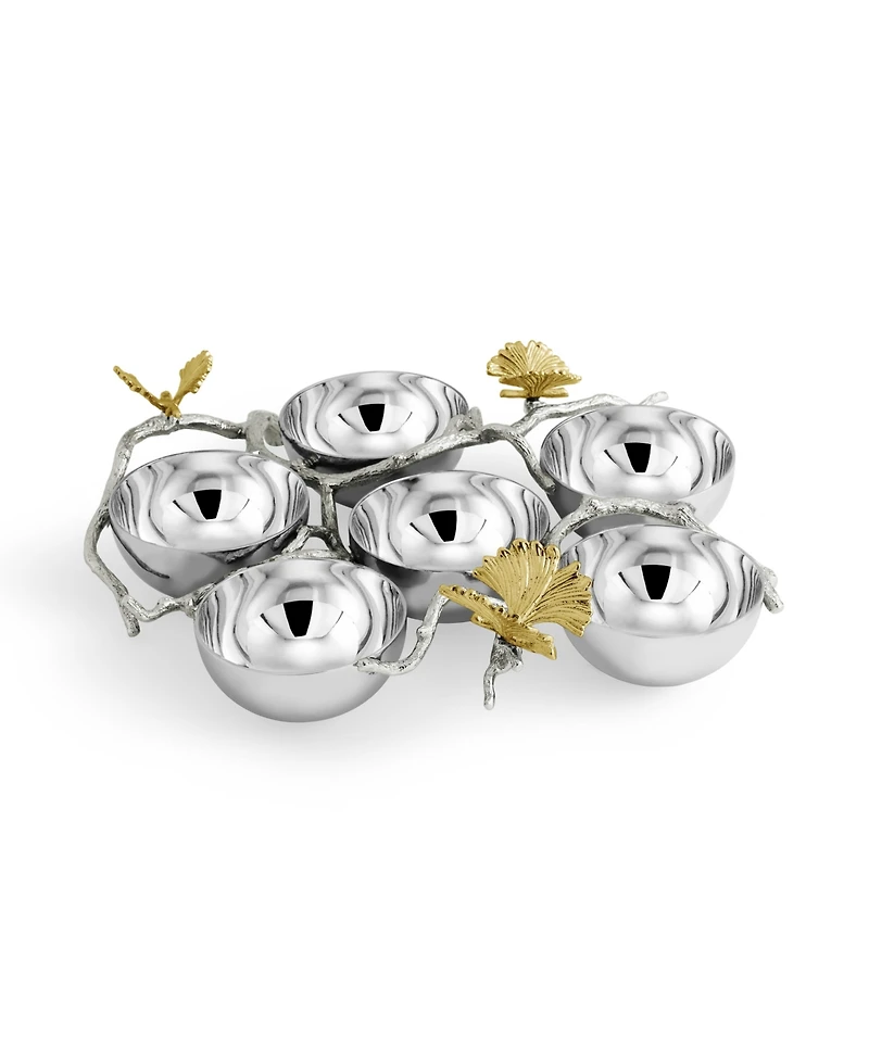 Michael Aram Butterfly Ginkgo Luxe Seder Plate