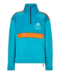 Boss by Hugo Men's x Miami Dolphins Nfl Zip-Neck Sweatshirt