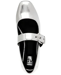 Dv Dolce Vita Women's Mellie Buckle Strap Mary Jane Flats