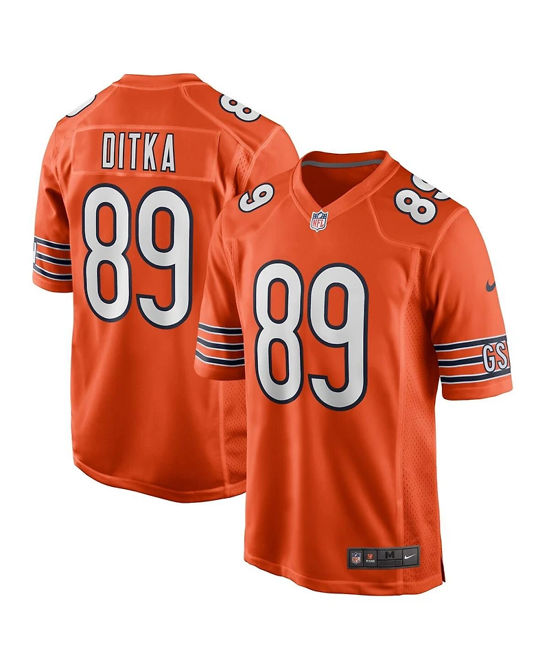Men's Nike Mike Ditka Orange Chicago Bears Retired Player Jersey
