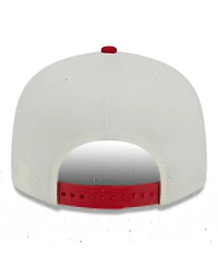 Men's New Era Cream, Scarlet San Francisco 49ers City Originals 9FIFTY Snapback Hat