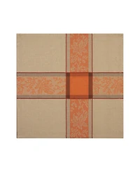 Elrene Autumnal Harvest Jacquard Napkins, Set of 8, 17" x 17"