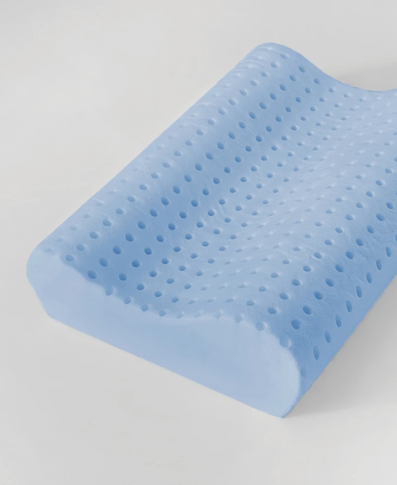 ProSleep Gel Support Memory Foam Pillow, Contour