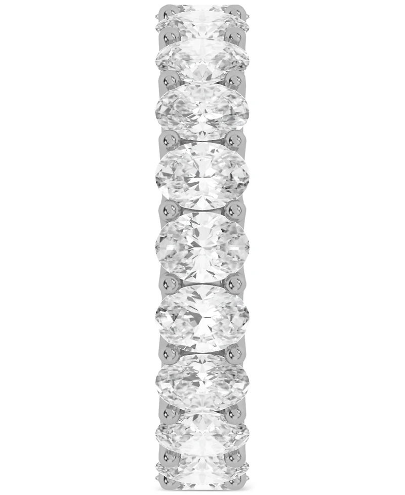 Diamond Oval-Cut Eternity Band (4 ct. t.w.) Platinum or 14k Gold