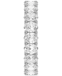 Diamond Oval-Cut Eternity Band (4 ct. t.w.) Platinum or 14k Gold