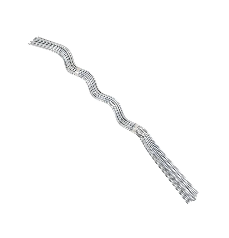 vidaXL 50 pcs Spiral Plant Supports 43.3" Galvanized Steel