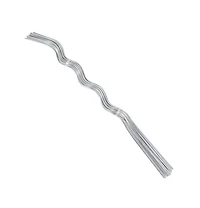 vidaXL 50 pcs Spiral Plant Supports 43.3" Galvanized Steel