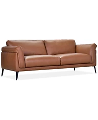 Keery 91" Leather Sofa, Created for Macy's