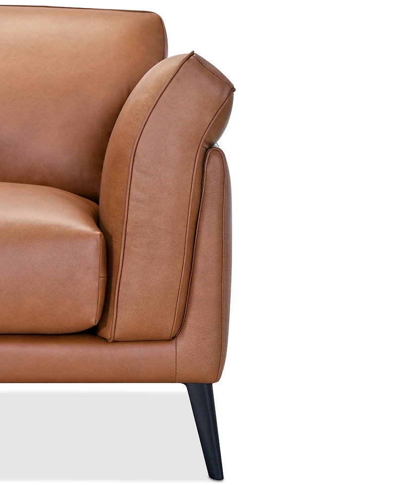 Keery 91" Leather Sofa, Created for Macy's