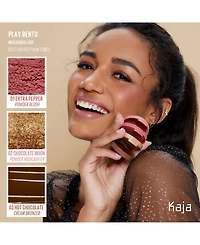Kaja Face Bento Cream Bronzer, Powder Blush & Highlighter Sculpting Trio