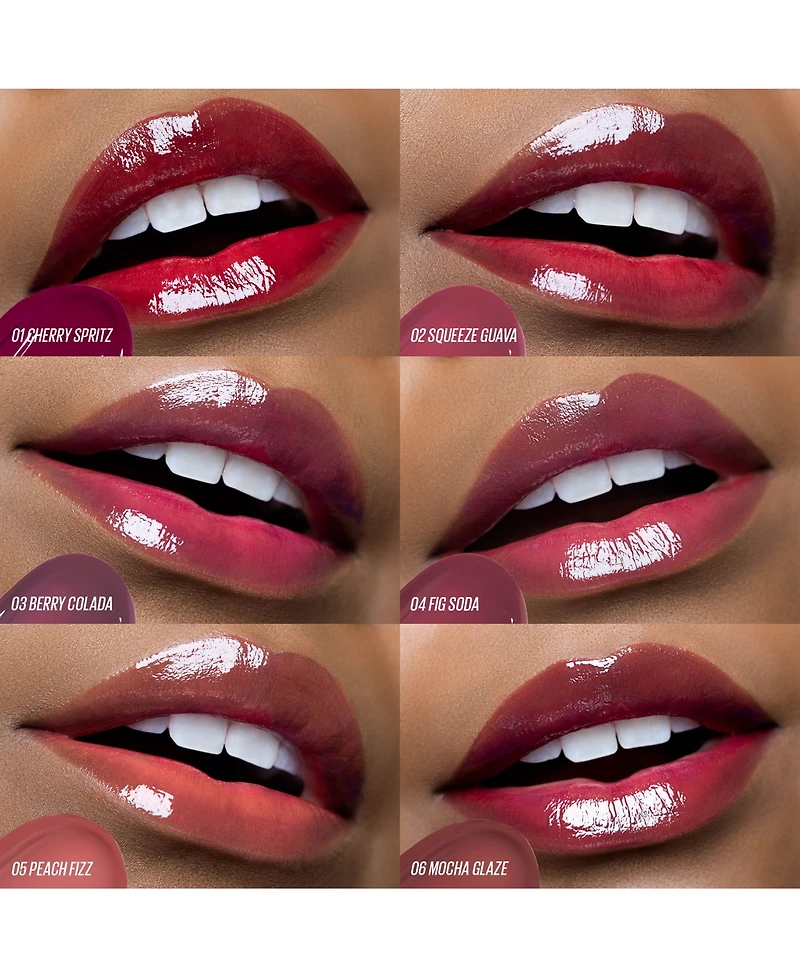 Kaja Jelly Charm Glazed Lip Stain & Blush With Keychain, 0.17 oz.