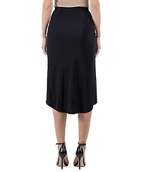 24seven Comfort Apparel Women's Knee Length Skirt