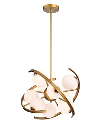 Melita 19" 9-Light Indoor Chandelier with Light Kit