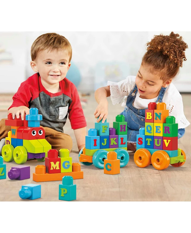 Mega Bloks Building Basics Abc Learning Train