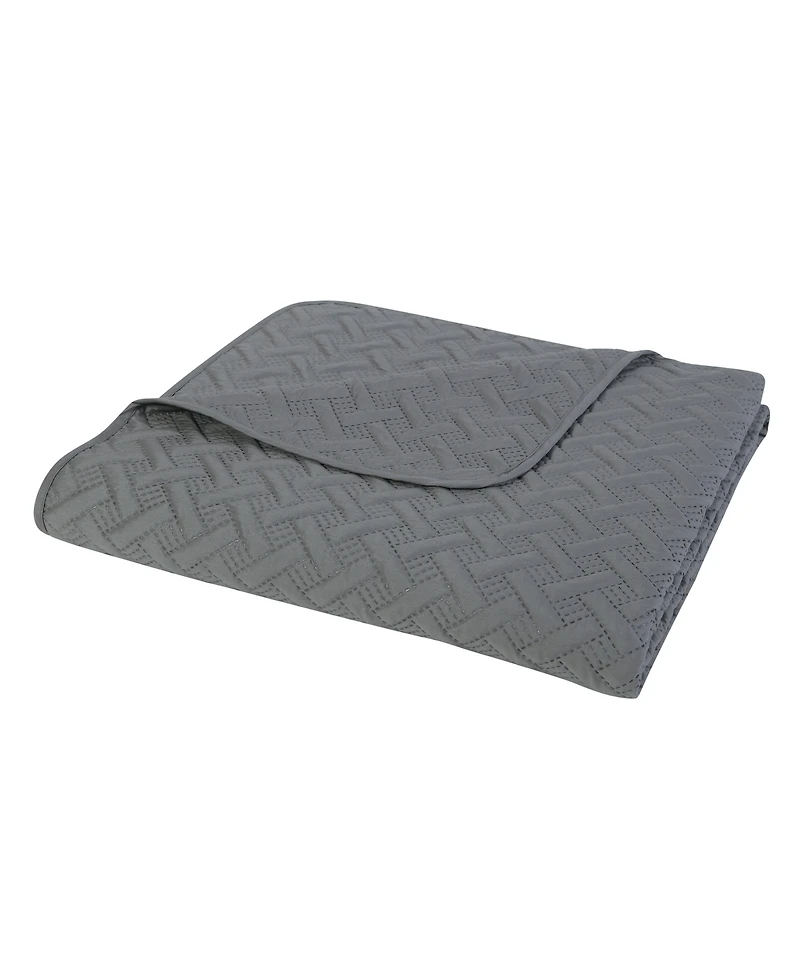 Vcny Home Nina Embossed 3-Pc.Quilt Set, Full/Queen