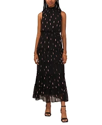 Msk Women's Sleeveless Tiered Maxi Dress