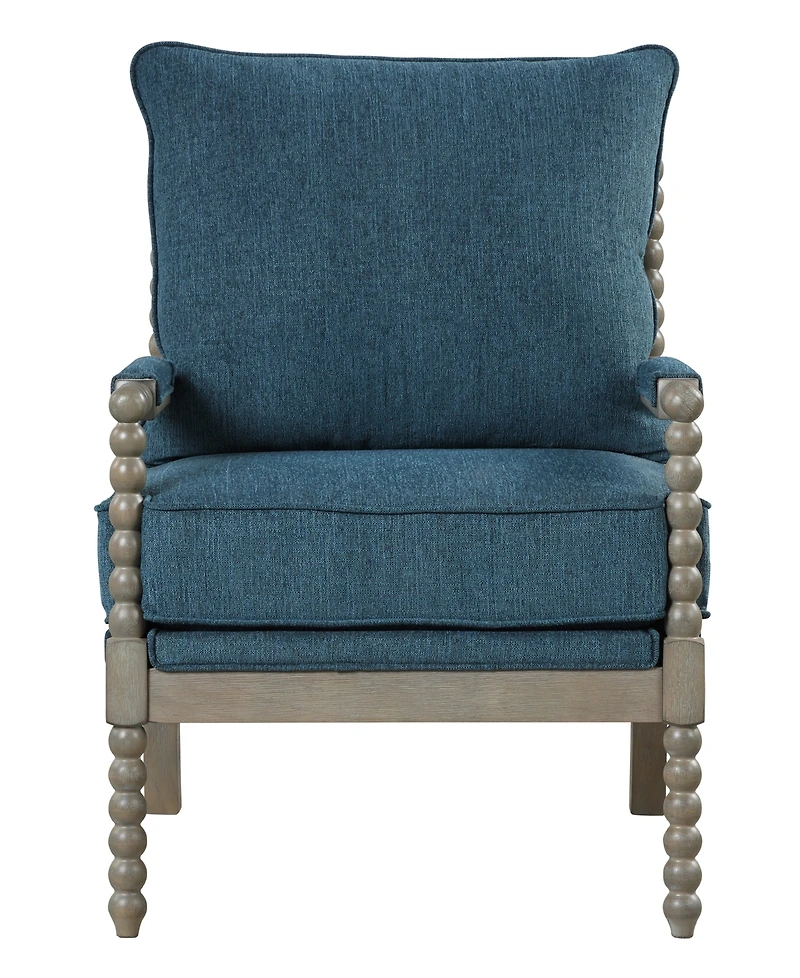 Best Master Furniture Hutch 36" Fabric Arm Chair