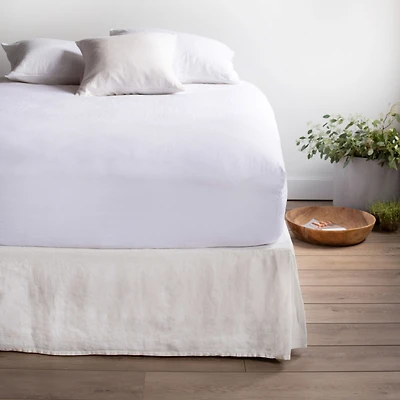 100% French Linen Bedskirt - Full