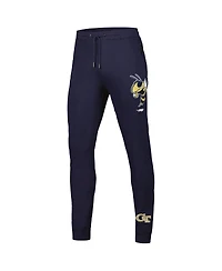 Men's Pro Standard Navy Georgia Tech Yellow Jackets Classic Dk Jogger Pants