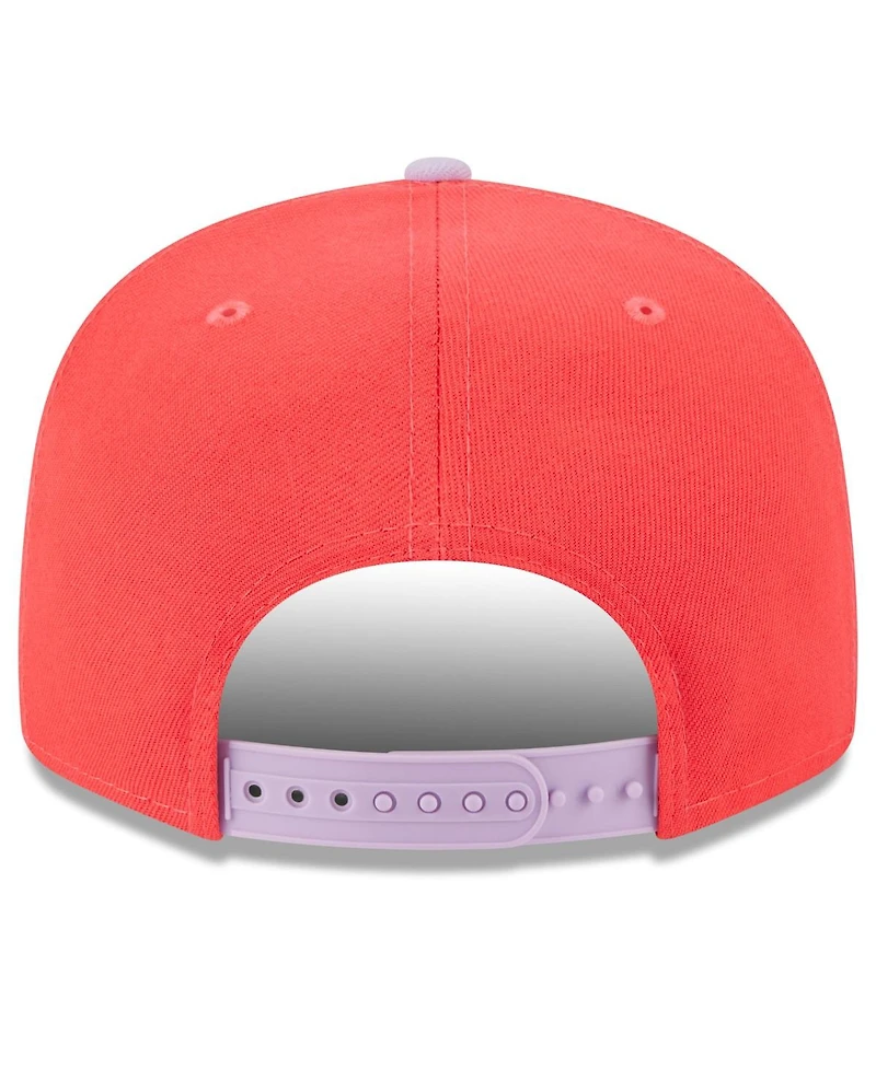 Men's New Era Red, Purple San Francisco Giants Spring Basic Two-Tone 9FIFTY Snapback Hat