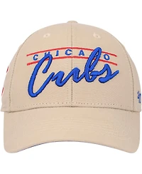 Men's '47 Brand Khaki Chicago Cubs Atwood Mvp Adjustable Hat