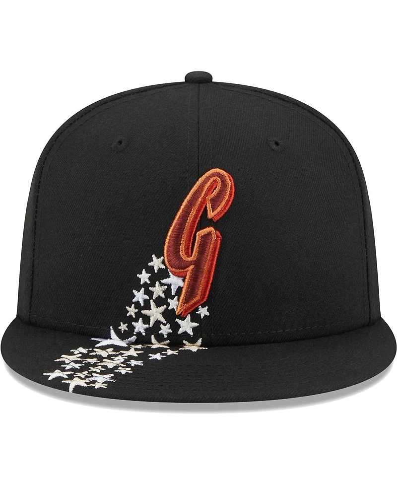 Men's New Era Black San Francisco Giants Meteor 59FIFTY Fitted Hat