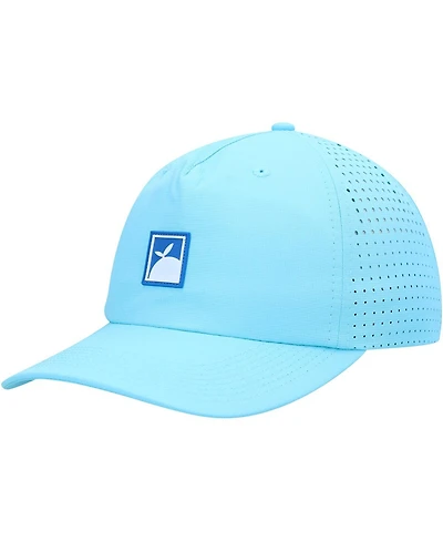 Men's Flomotion Light Blue Icon Snapback Hat