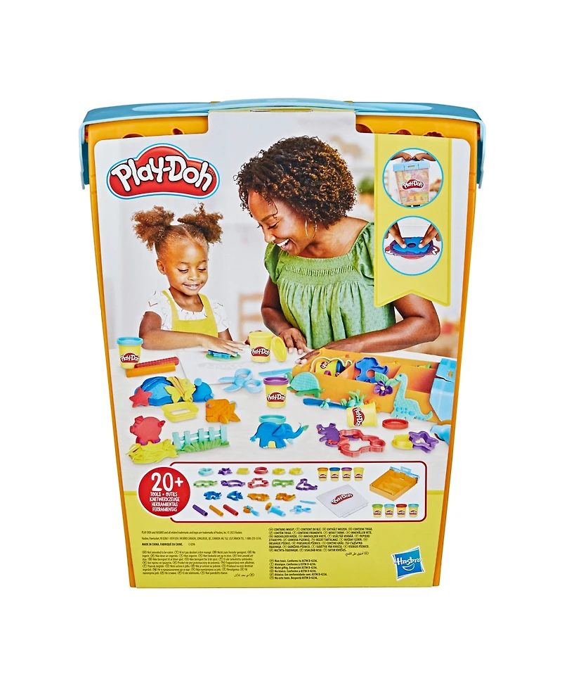 Play-Doh Imagine Animals Storage Set, Kids Toys