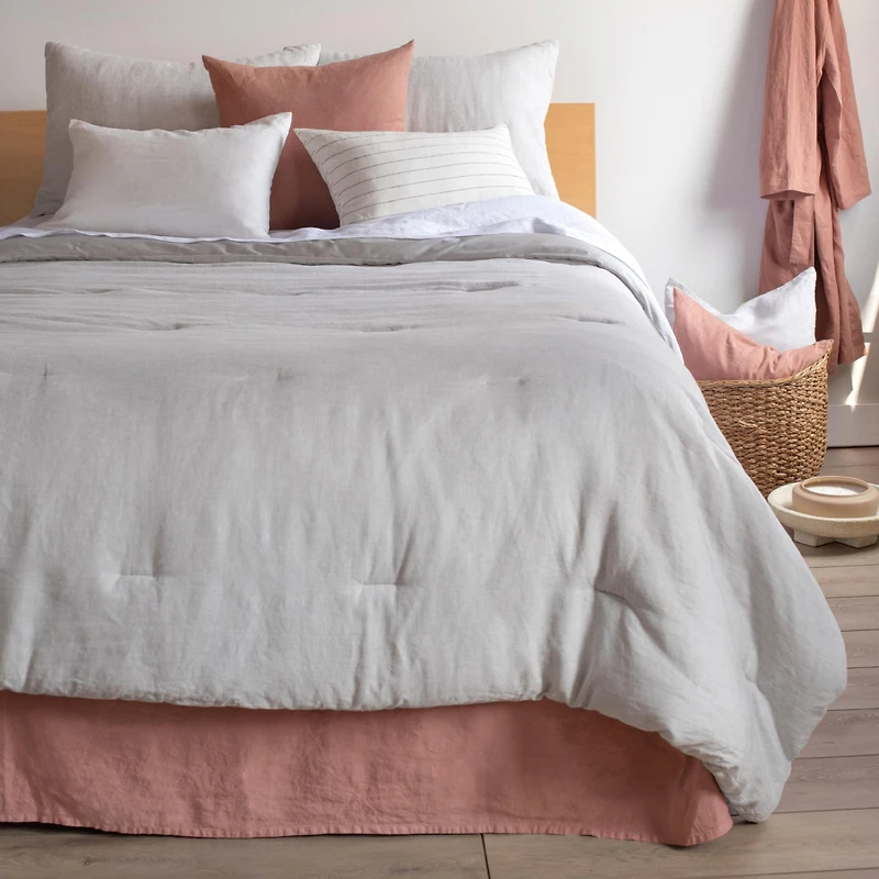 100% French Linen Bedskirt