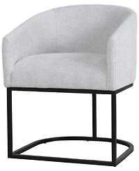 Abbyson Living Jace 29.9" Polyester Upholstered Dining Chair