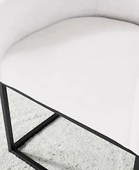 Abbyson Living Jace 29.9" Polyester Upholstered Dining Chair