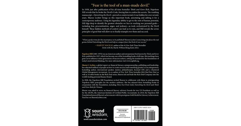 Outwitting the Devil- The Secret to Freedom and Success by Napoleon Hill