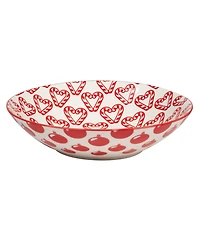 Certified International Peppermint Candy 40 oz Soup Bowls Set of 6, Service for 6