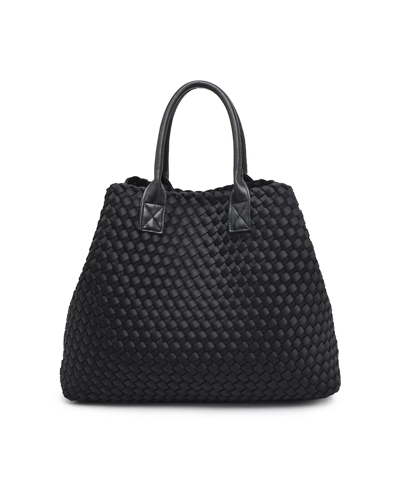Urban Expressions Ithaca Woven Neo-Prene Tote Bag