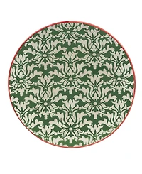 Certified International Winter Medley 6" Canape Plates Set of 6, Service for 6
