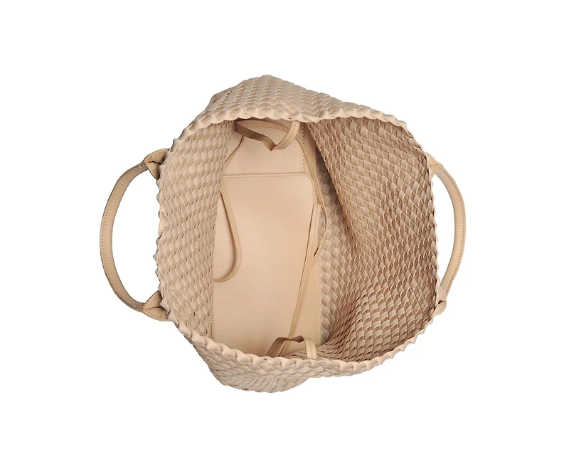 Urban Expressions Ithaca Woven Neo-Prene Tote Bag