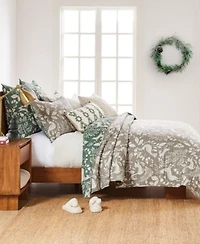Levtex Bretton Woods Green Reversible Quilt Sets