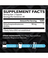 Dhea Capsules, Havasu Nutrition, 60ct