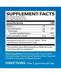 Ashwagandha Gummies, Strawberry, Havasu Nutrition, 60ct