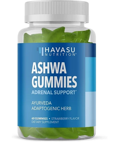 Ashwagandha Gummies, Strawberry, Havasu Nutrition, 60ct