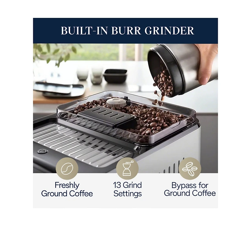 De'Longhi Eletta Explore Automatic Espresso Machine with Cold Brew
