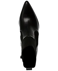 Wild Pair Trinityy Pointed-Toe Pull-On Knit Dress Booties, Created for Macy's
