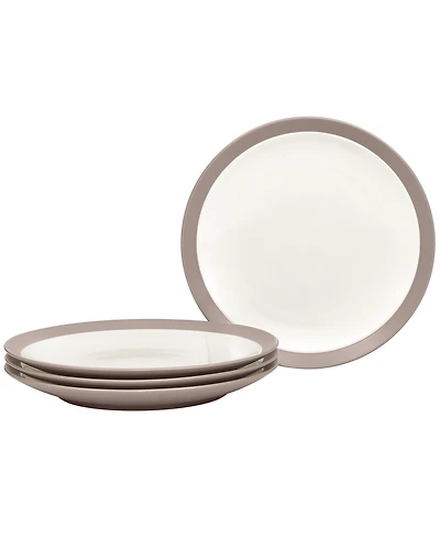 Noritake Colorwave Curve Set Of 4 Salad Plates, 8-1/2"